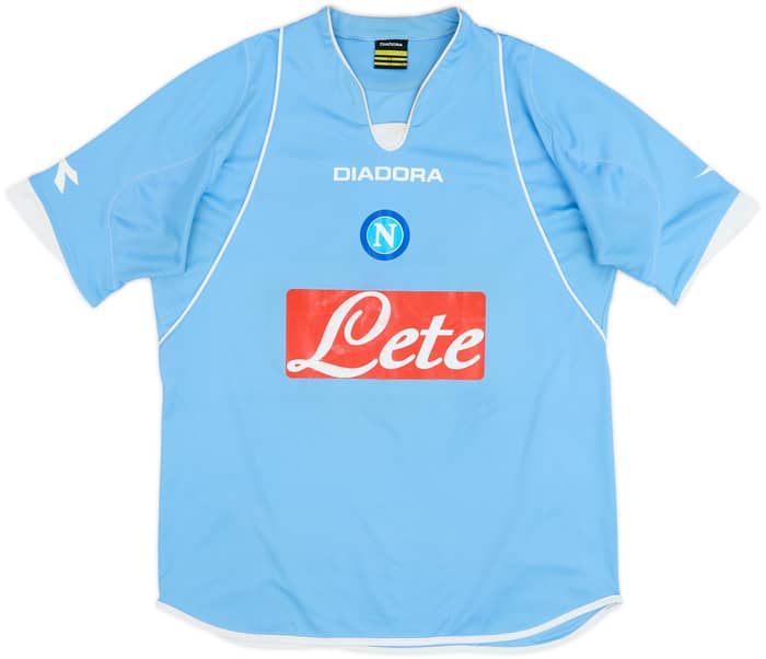 2007-08 Napoli Home Shirt Hamsik #17 - 6/10 - (L)