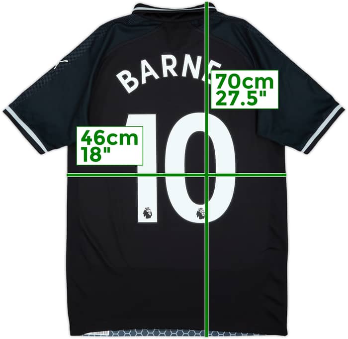 2018-19 Burnley Away Shirt Barnes #10 - 10/10 - (S)