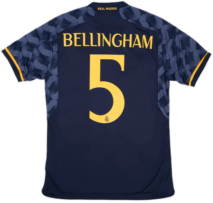 2023-24 Real Madrid Away Shirt Bellingham #5 - 10/10 - (M)