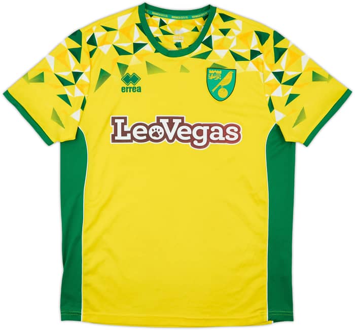2018-19 Norwich Home Shirt - 4/10 - (L)