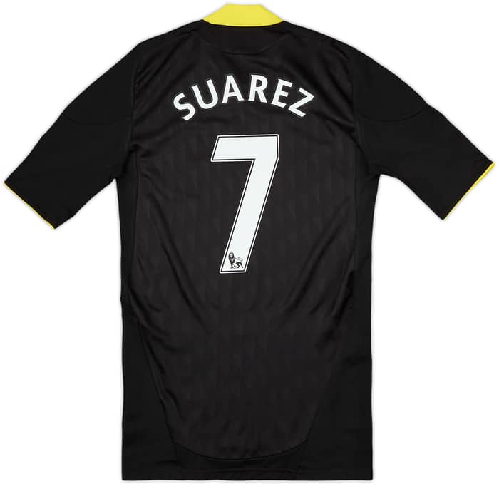 Camiseta de la tercera equipación versión jugador del Liverpool 2010-11 Suarez #7 - 8/10 - (S)