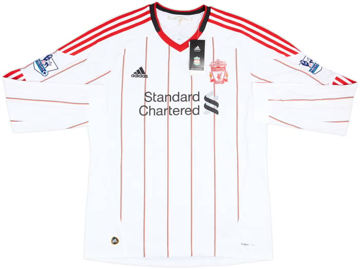 2010-11 Liverpool Away L/S Shirt Cole #10 (XL)