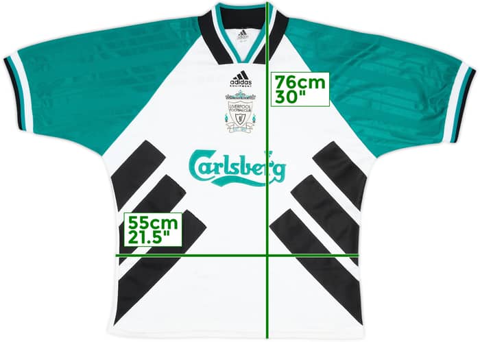 1993-95 Liverpool Away Shirt - 9/10 - (L)