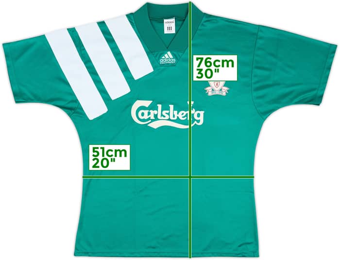 1992-93 Liverpool Centenary Away Shirt - 8/10 - (L)