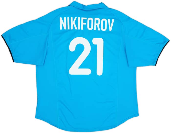 2001-02 PSV Player Issue Away Shirt Nikiforov #21 - 8/10 - (XL)