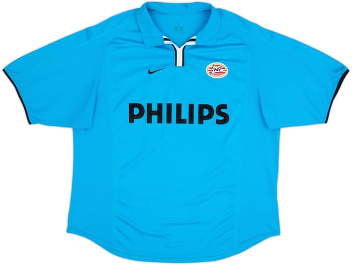 2001-02 PSV Player Issue Away Shirt Nikiforov #21 - 8/10 - (XL)