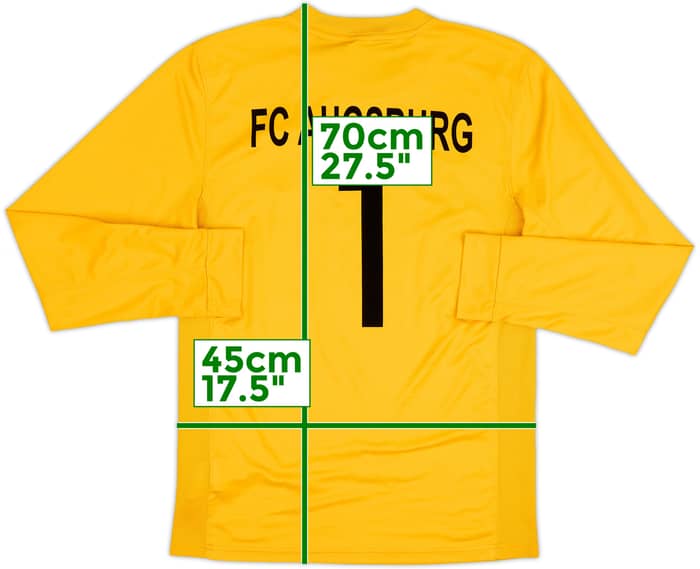 2014-15 Augsburg Youth Match Issue GK Shirt #1
