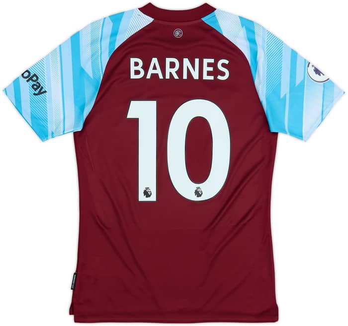 2021-22 Burnley Home Shirt Barnes #10 - 8/10 - (S)