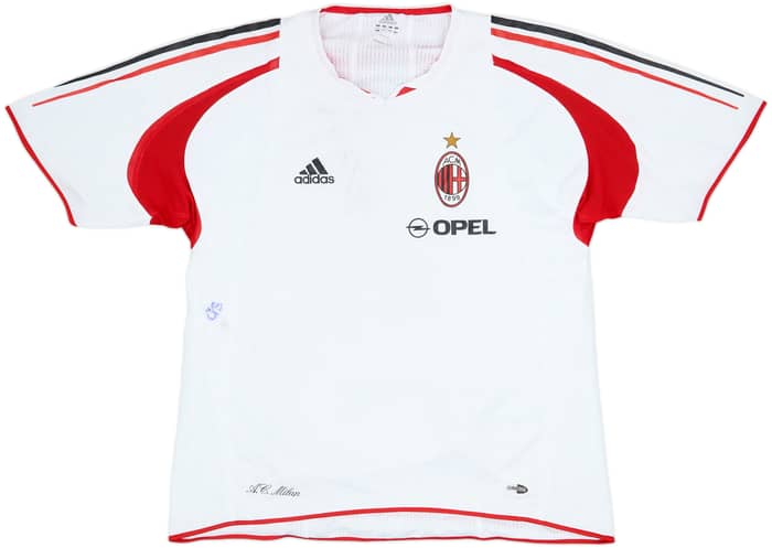 2004-05 AC Milan Player Issue adidas Training Shirt - 5/10 - (L/XL)