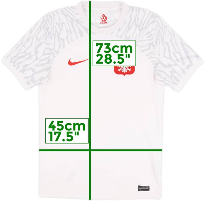 2022-23 Poland Home Shirt - 6/10 - (S)