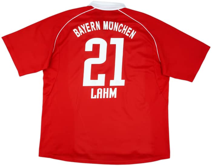 2005-06 Bayern Munich Home Shirt Lahm #21 - 5/10 - (XXL)