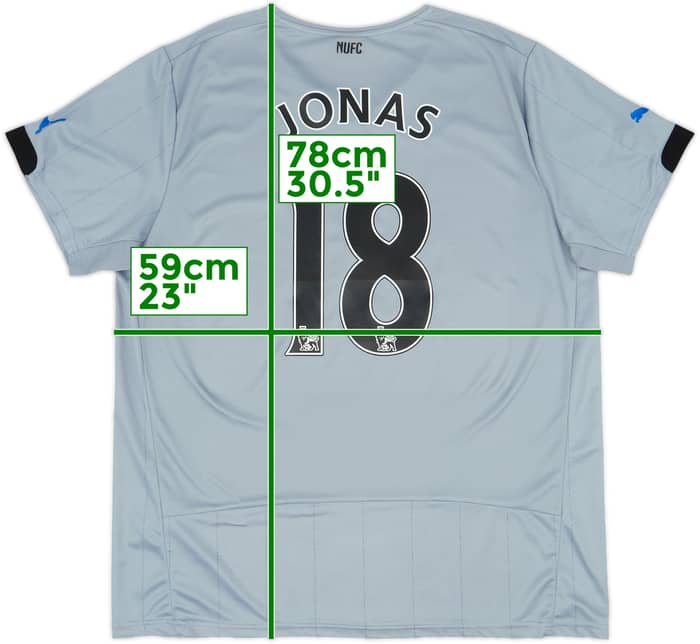 2014-15 Newcastle Away Shirt Jonas #18 - 7/10 - (XL)