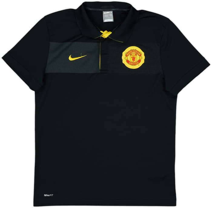 2009-10 Manchester United Nike Polo Shirt - 9/10 - (M)