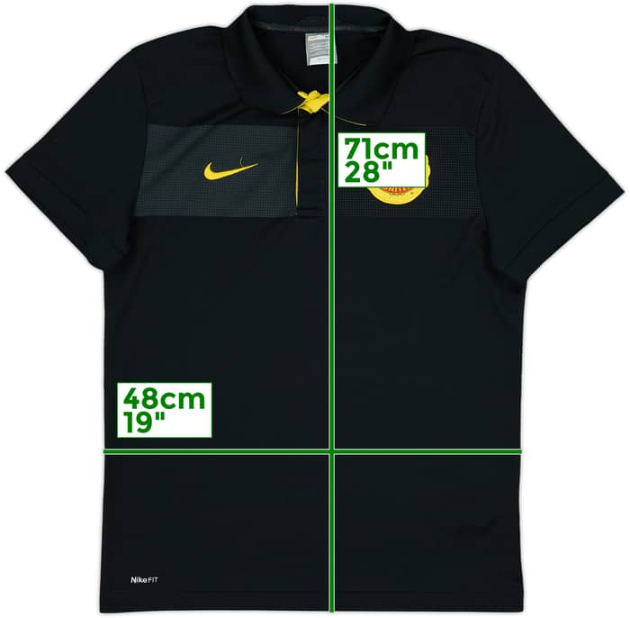 2009-10 Manchester United Nike Polo Shirt - 9/10 - (M)