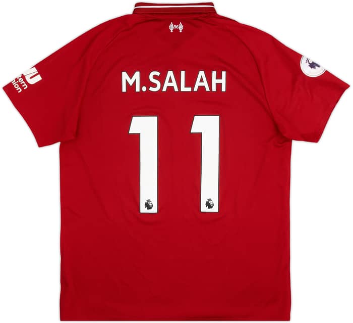 2018-19 Liverpool Home Shirt M.Salah #11 - 5/10 - (L)