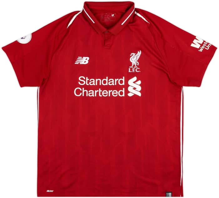 2018-19 Liverpool Home Shirt M.Salah #11 - 5/10 - (L)
