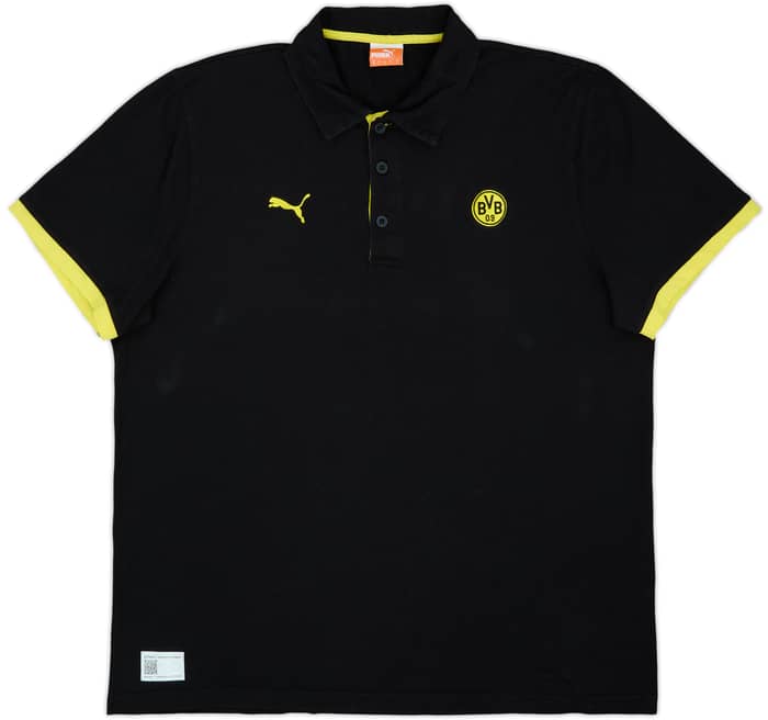 2013-14 Borussia Dortmund Puma Polo Shirt - 8/10 - (XL)