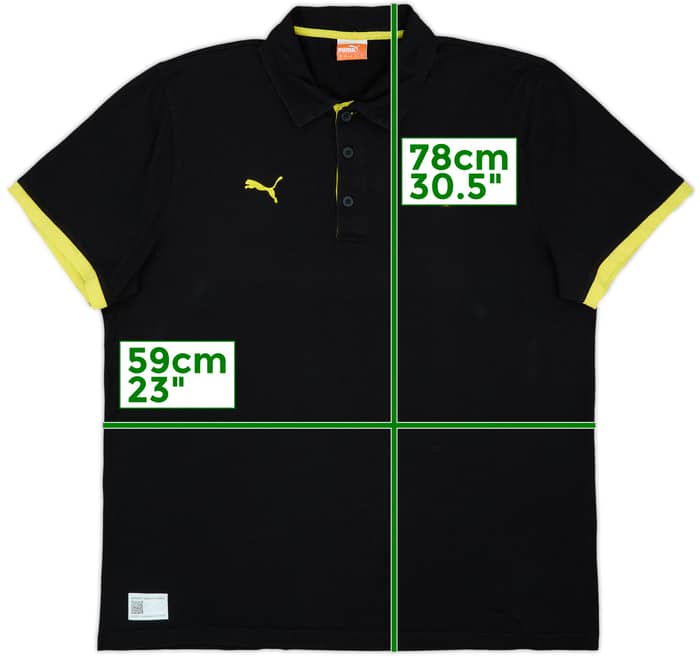 2013-14 Borussia Dortmund Puma Polo Shirt - 8/10 - (XL)