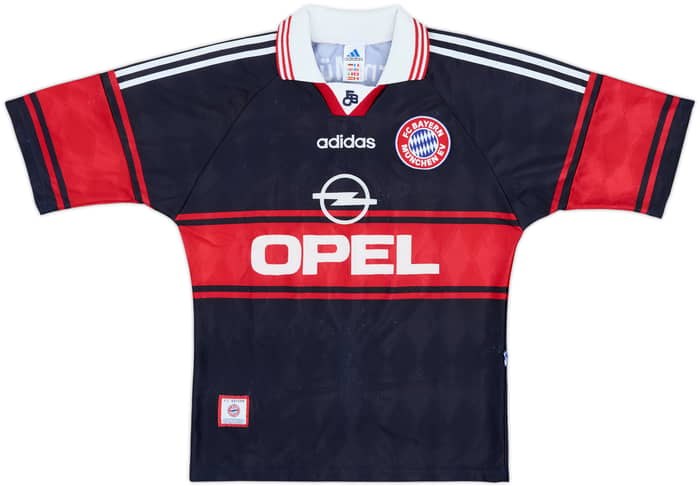 1997-99 Bayern Munich Home Shirt Jancker #19 - 7/10 - (S)