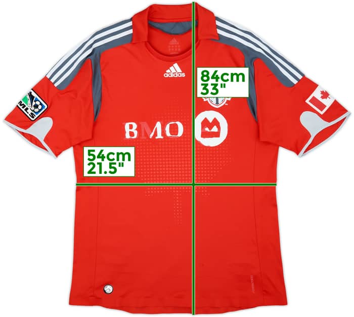 2009-10 Toronto FC Authentic Home Shirt - 4/10 - (XL)