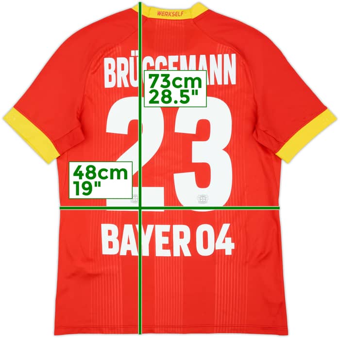 2020-21 Bayer Leverkusen Women's Away Shirt Bruggemann #23 - 8/10 - (Men's S)