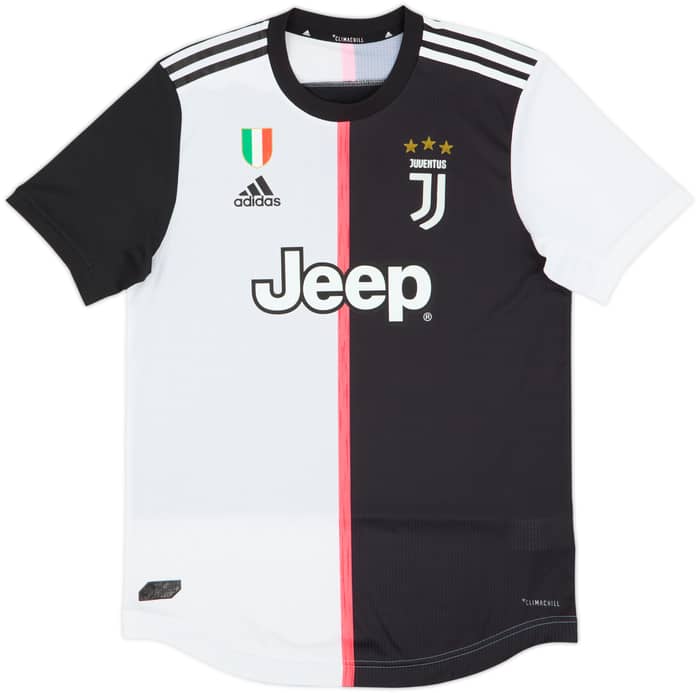 2019-20 Juventus Authentic Home Shirt Ronaldo #7 - 8/10 - (M)