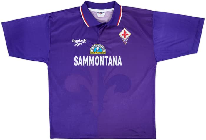1995-96 Fiorentina Home Shirt - 6/10 - (L)