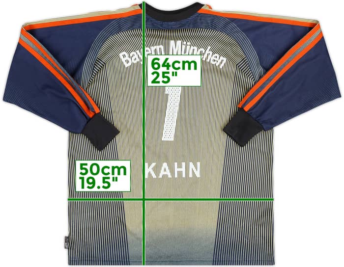 2003-04 Bayern Munich GK Shirt Kahn #1 - 6/10 - (15-16 Years)