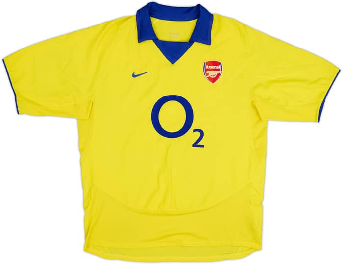 2003-05 Arsenal Away Shirt Henry #14 - 8/10 - (L)