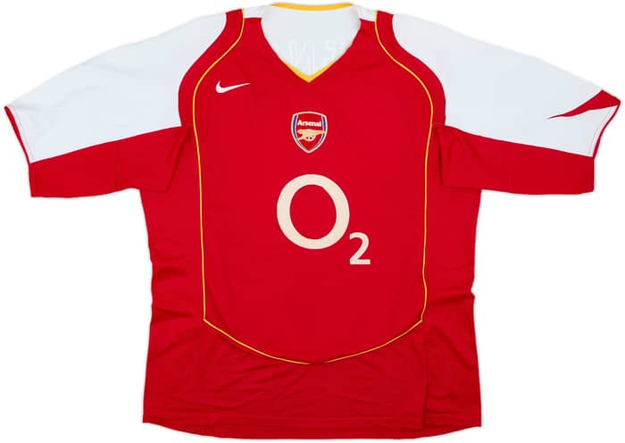 2004-05 Arsenal Home Shirt Henry #14 - 6/10 - (XL)