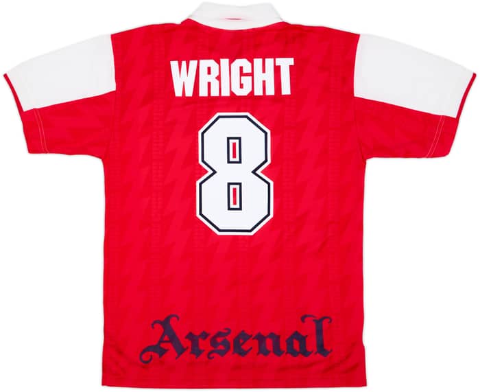 1994-96 Arsenal Home Shirt Wright #8 - 9/10 - (M)