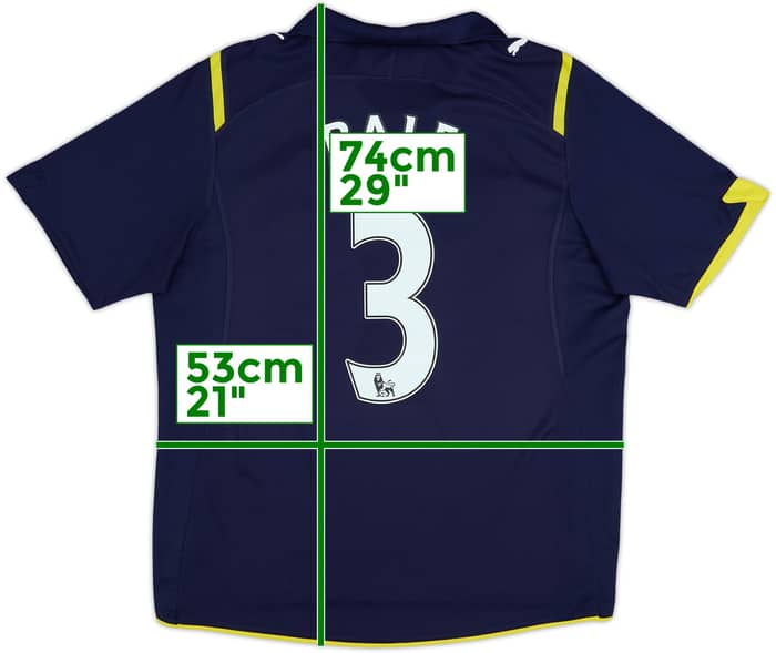 2009-10 Tottenham Away Shirt Bale #3 - 8/10 - (L)