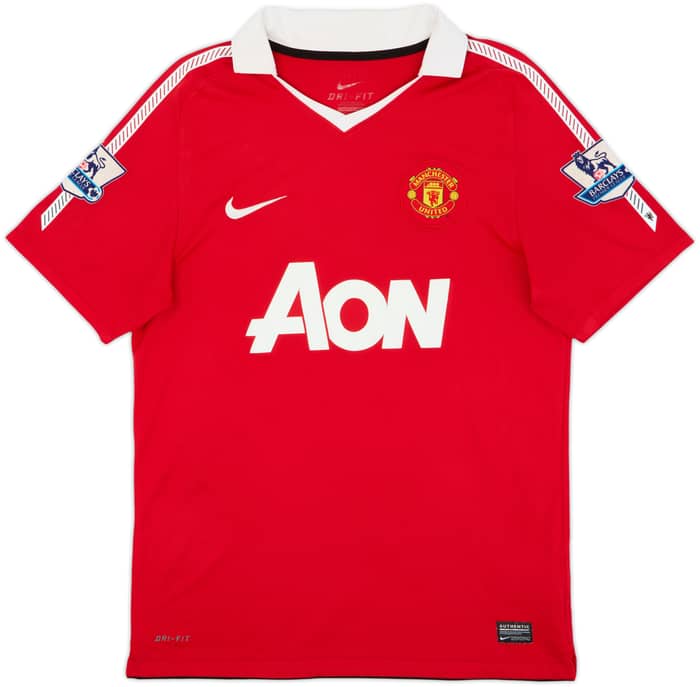 2010-11 Manchester United Home Shirt Rooney #10 - 7/10 - (M)