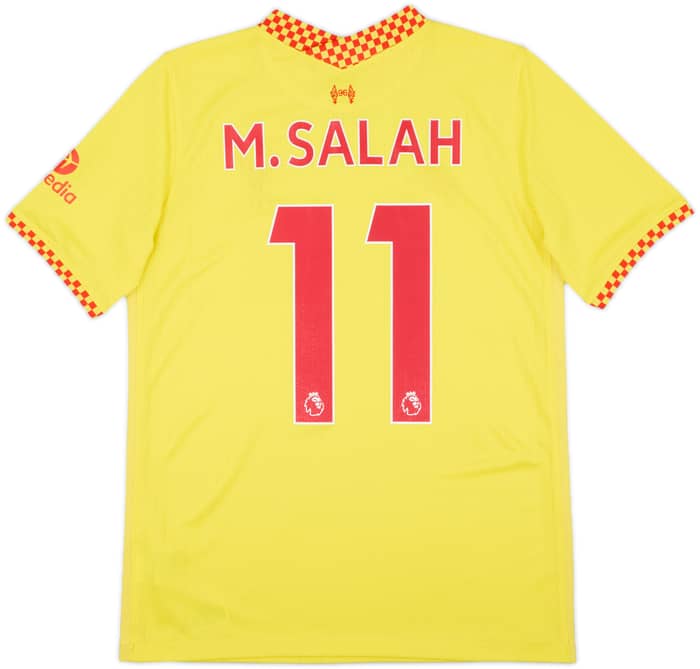 2021-22 Liverpool Third Shirt M.Salah #11 - 9/10 - (XL.Boys)