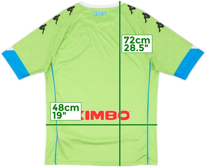 2020-21 Napoli GK S/S Shirt - 9/10 - (L)