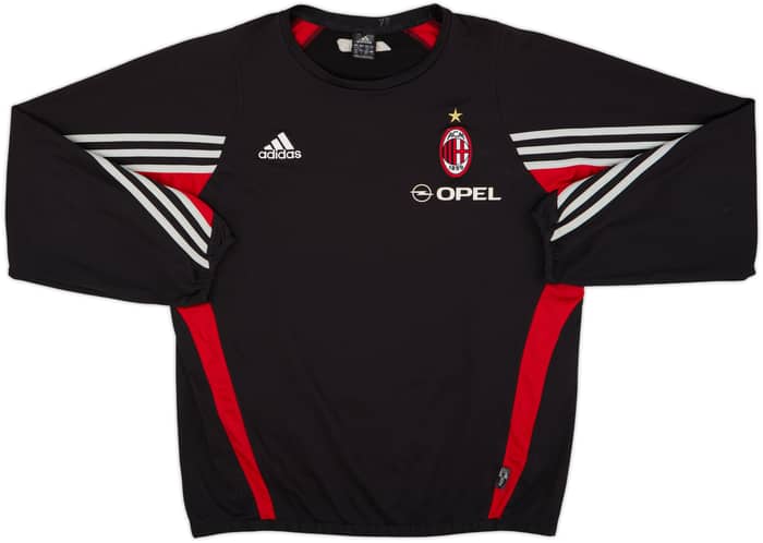 Sudadera adidas versión jugador del AC Milan 2003-04 - 6/10 - (L/XL)