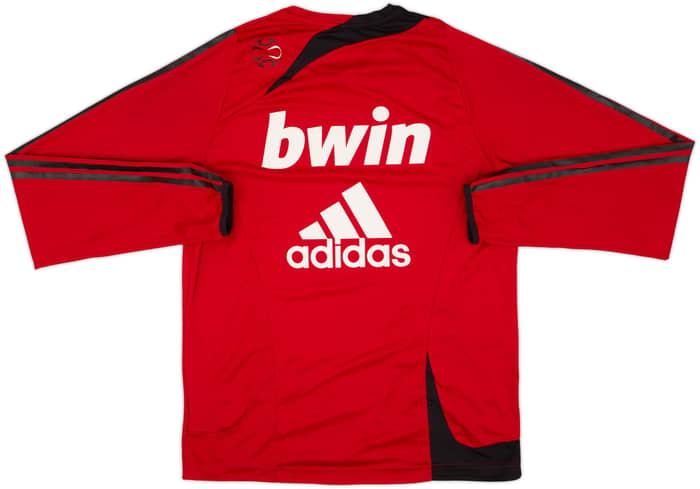 2007-08 AC Milan Player Issue adidas Training L/S Shirt - 7/10 - (L/XL)