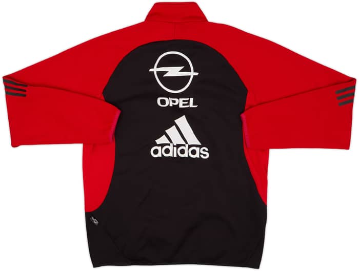 2002-03 AC Milan Player Issue adidas 1/4 Zip Drill Top - 3/10 - (L)