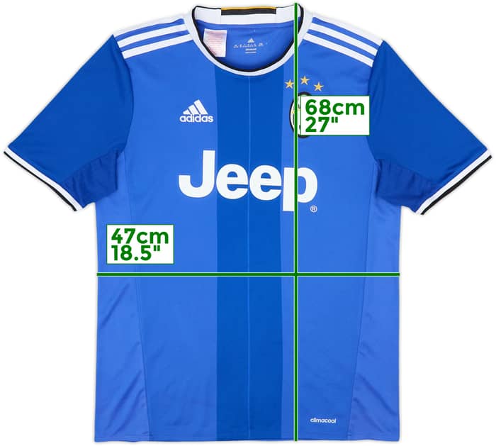 2016-17 Juventus Away Shirt - 7/10 - (15-16 Years)