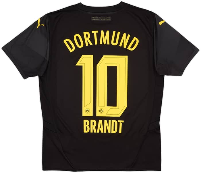 2024-25 Borussia Dortmund Away Shirt Brandt #10 - 9/10 - (M)
