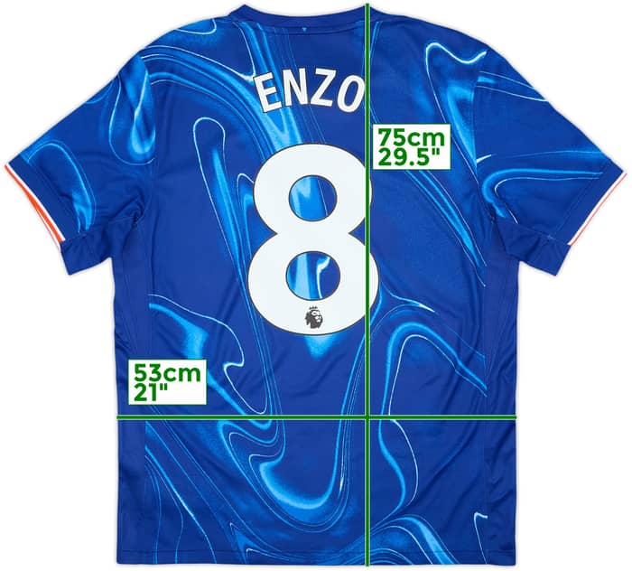 2024-25 Chelsea Home Shirt Enzo #8 - 10/10 - (L)