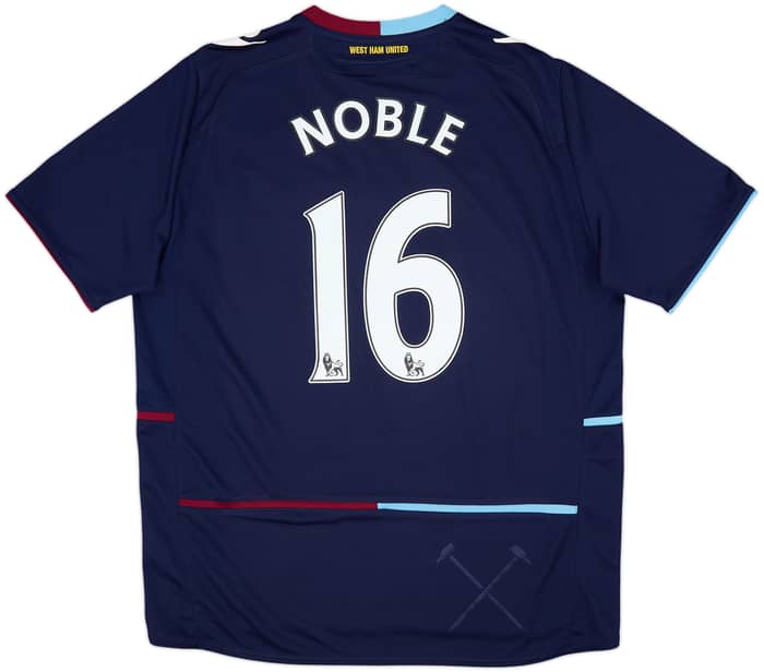 2012-13 West Ham Away Shirt Noble #16 - 8/10 - (L)