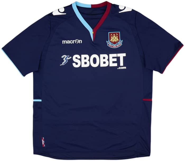 2012-13 West Ham Away Shirt Noble #16 - 8/10 - (L)
