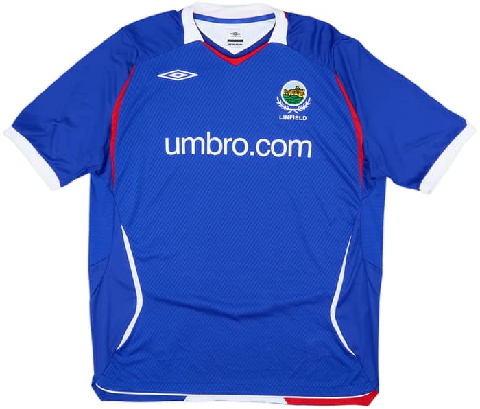 2008-09 Linfield Home Shirt - 8/10 - (XL)