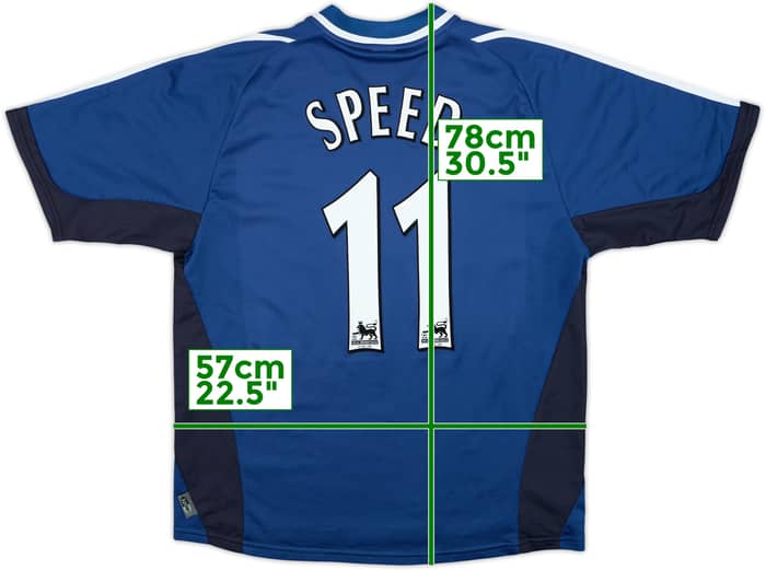 2001-02 Newcastle Away Shirt Speed #11 - 9/10 - (L)