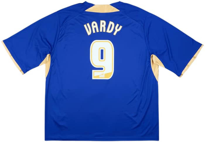 2013-14 Leicester Home Shirt Vardy #9 - 7/10 - (3XL)