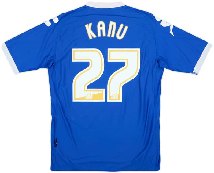 2010-11 Portsmouth Home Shirt Kanu #27 - 8/10 - (S)