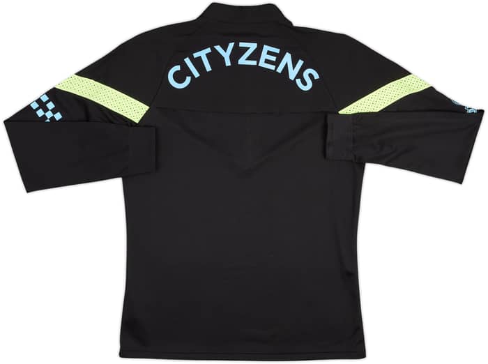 2022-23 Manchester City Player Issue Puma 1/4 Zip Drill Top #47 (Foden) - 8/10 - (S)