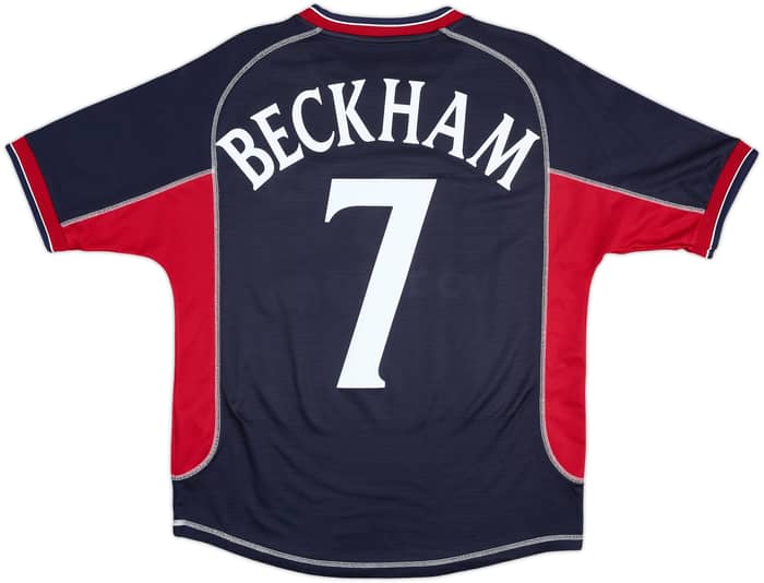 2000-01 Manchester United Third Shirt Beckham #7 - 5/10 - (Y)