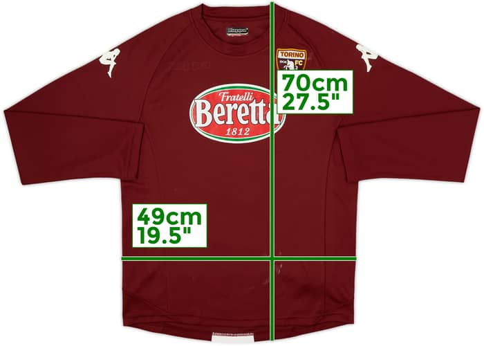 2014-15 Torino Kappa Training L/S Shirt - 5/10 - (M)